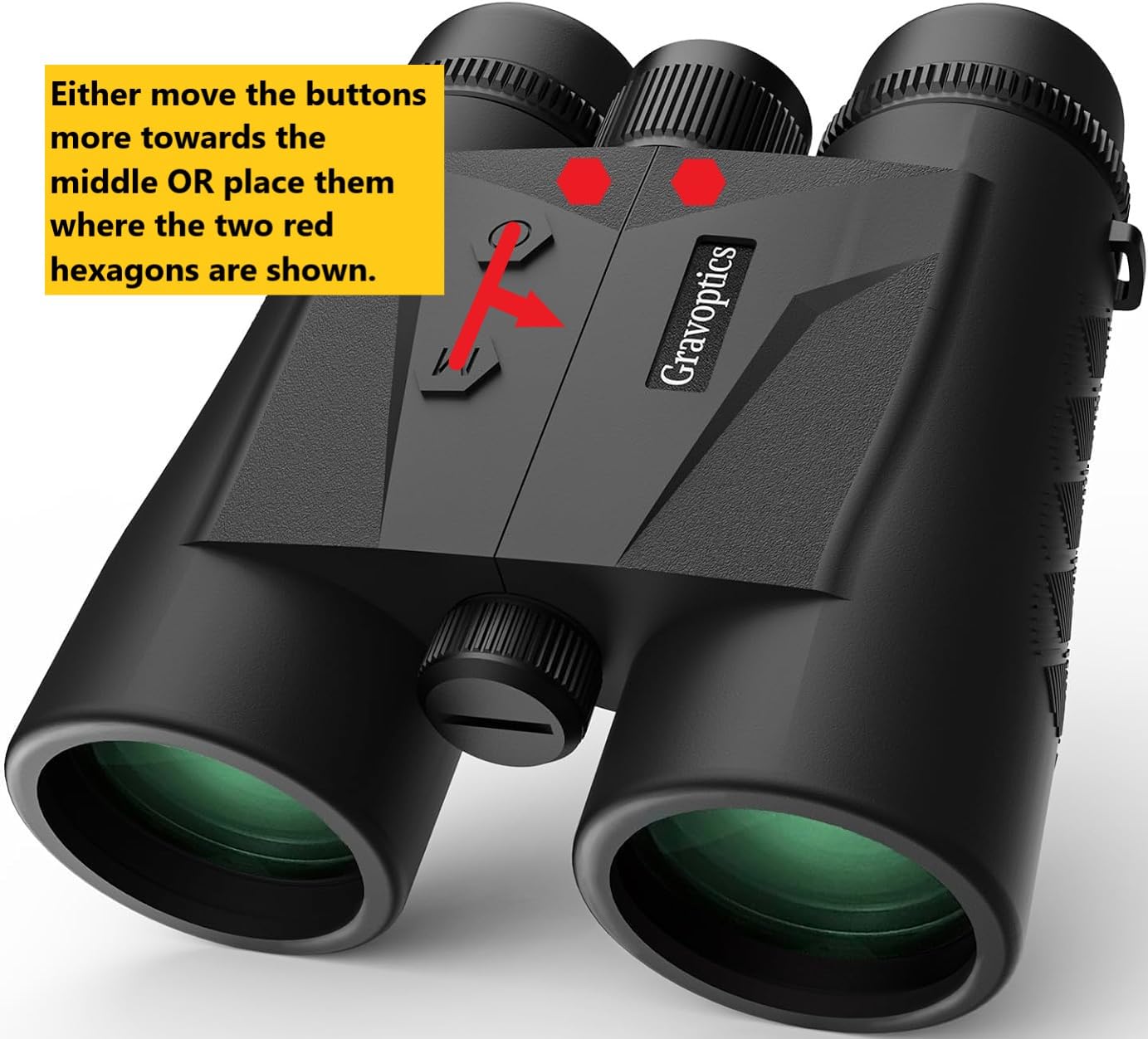 10x42 Laser Rangefinder Binoculars for Hunting, 2624 Yard(Green) | Long Range Laser Rangefinding, 0.15s Fast Ranging, Accuracy ±0.5m, IP65 Waterproof, Compact Design for Hunter, Golf, Outdoor customer photo 2