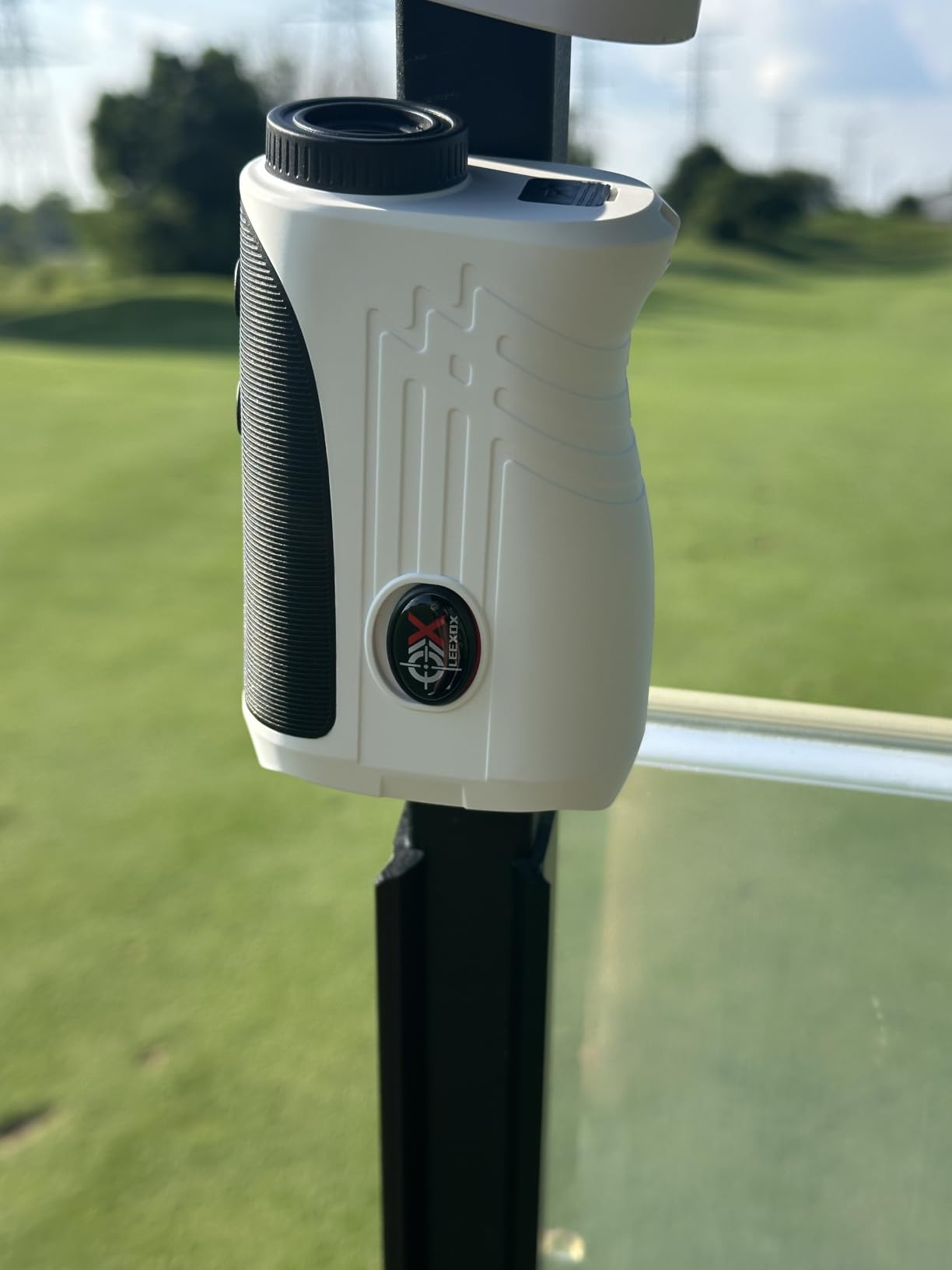 Golf Rangefinder with Slope Switch, 1200 Yards Rechargeable Range Finder for Golf, 7X Magnification, Flag Lock Vibration, Magnetic Stripe, Tournament Legal customer photo 2