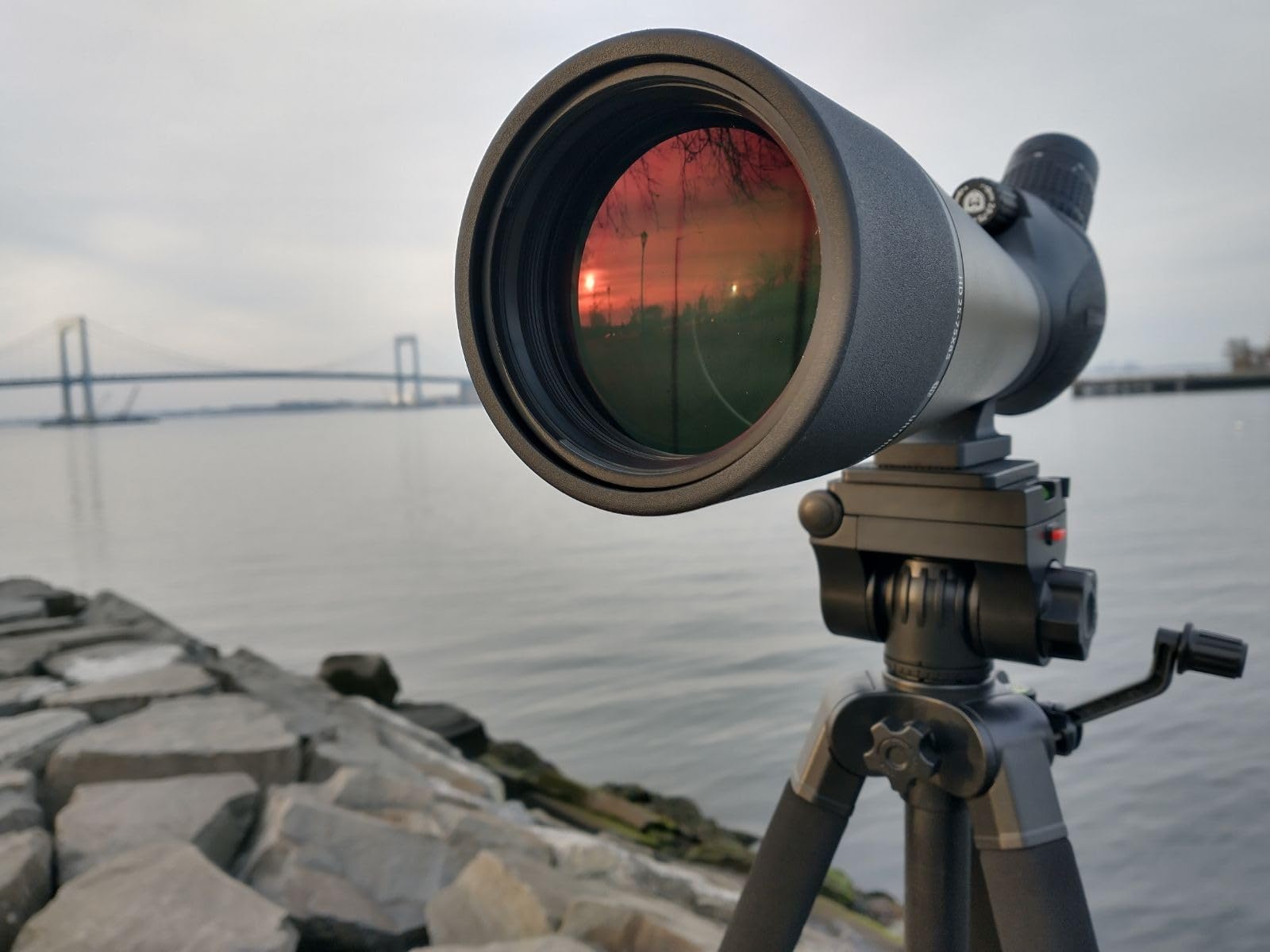 30-90x92 UHD High-Power Spotting Scope with Phone Adapter, Tripod | Bright & Sharp UHD Optics, Higher Magnification for Distant Details, Waterproof for Target Shooting, Bird Watching & Hunting customer photo 1