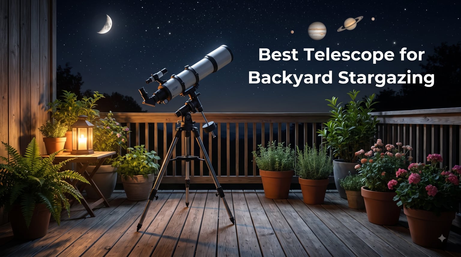 Best Telescope for Backyard Stargazing
