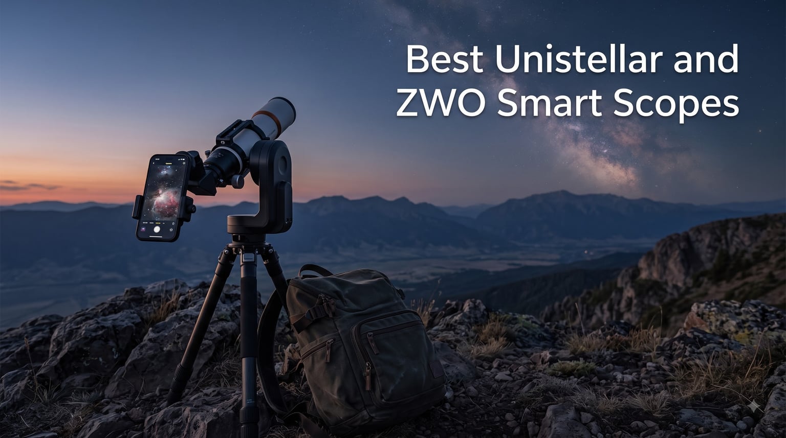 Best Unistellar and ZWO Smart Scopes