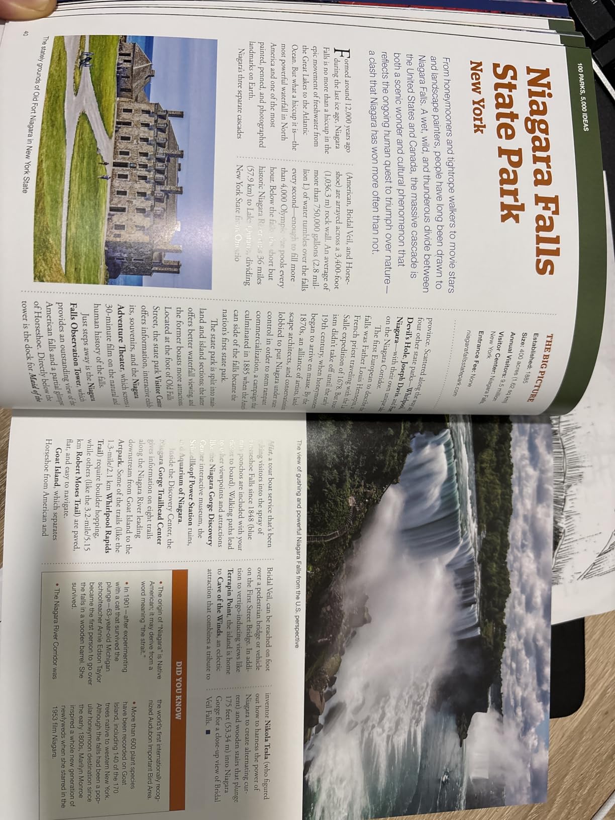 100 Parks, 5,000 Ideas: Where to Go, When to Go, What to See, What to Do customer photo 1