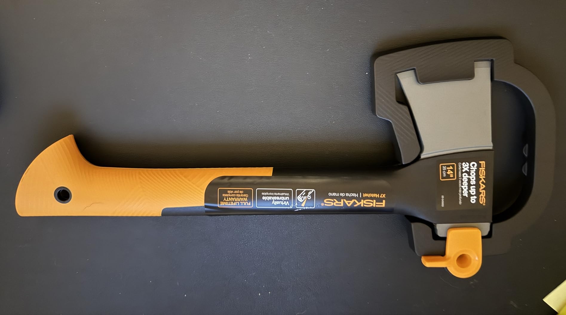 Fiskars X7 Small Hatchet Axe 14-inch for Camping & Chopping Wood Kindling customer photo 1