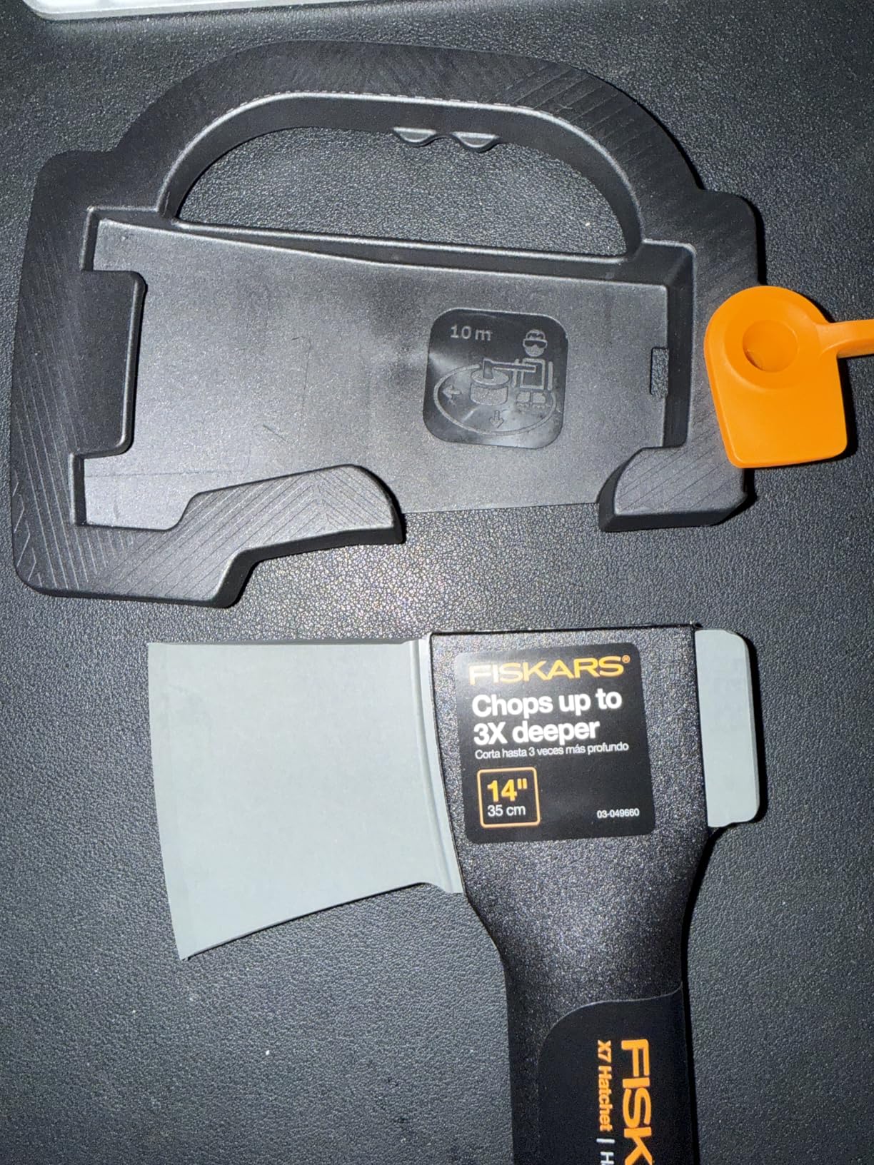 Fiskars X7 Small Hatchet Axe 14-inch for Camping & Chopping Wood Kindling customer photo 2