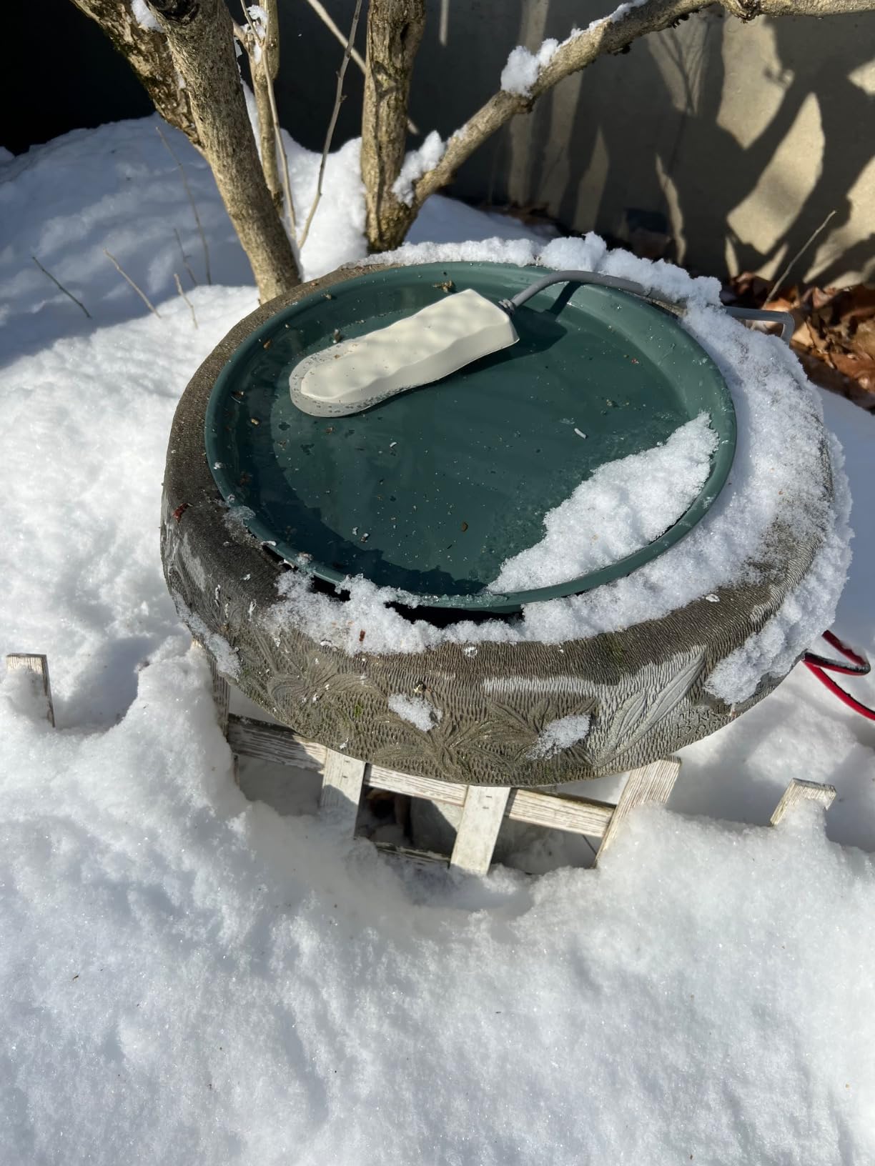 K&H Pet Products Ice Eliminator Original Birdbath Deicer Natural Original 50 Watts customer photo 2