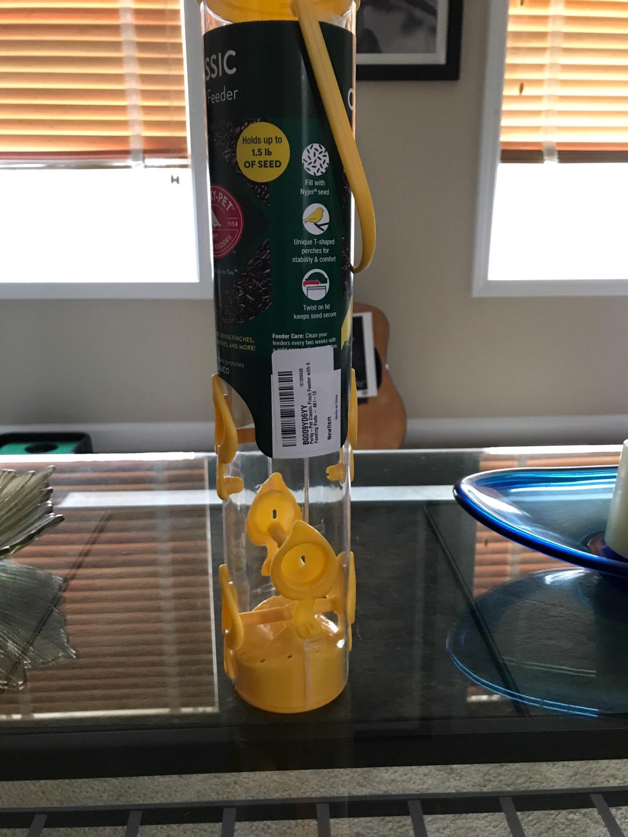 Perky-Pet Classic Finch Feeder with 6 Feeding Ports - 481-12 customer photo 1