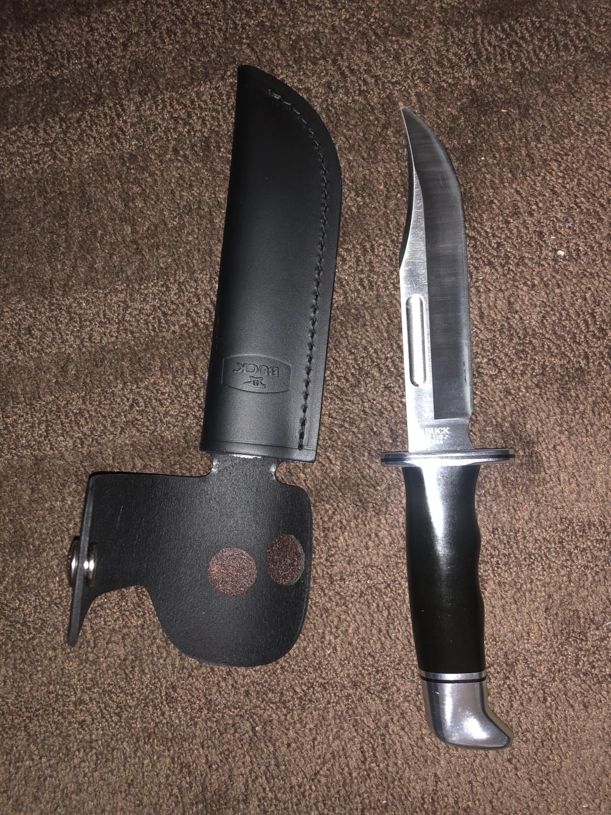 Buck Knives 119 Special Hunting Knife, 6-inch Fixed Blade, Full Tang Design, Phenolic Handle customer photo 1