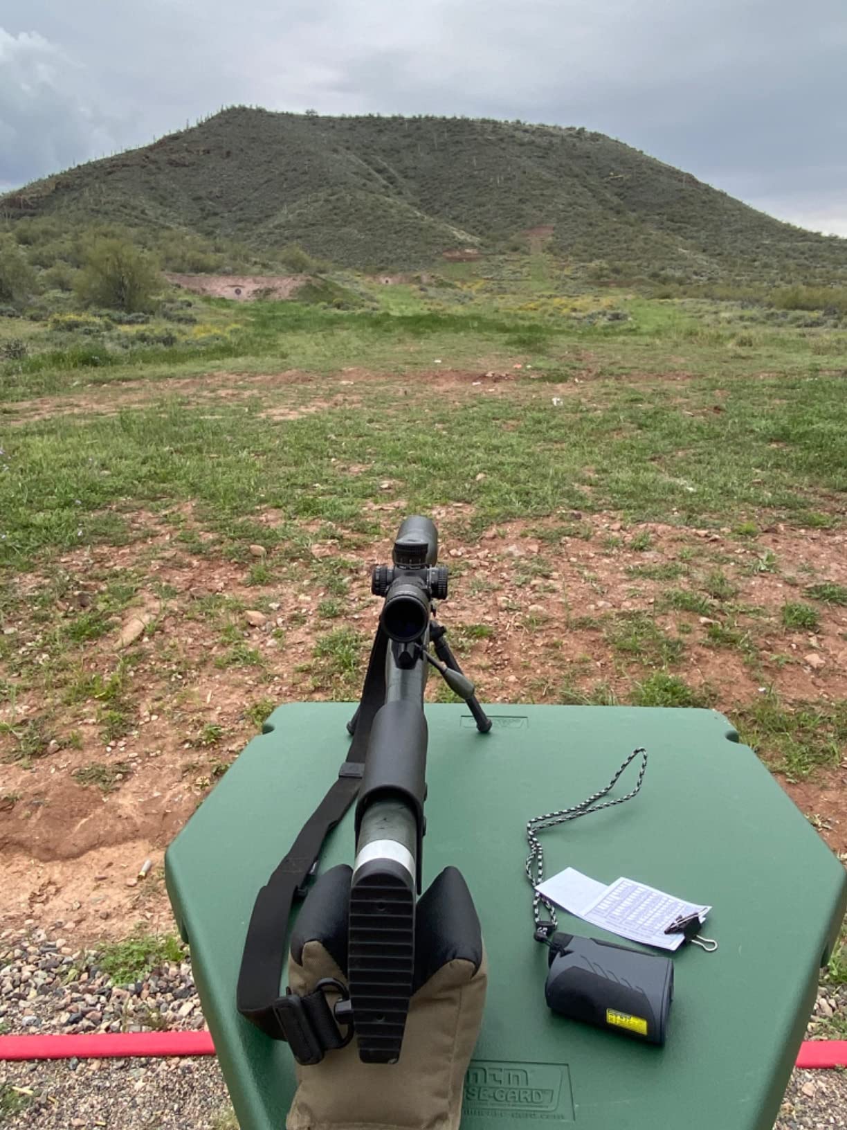 MTM PST-11 Predator Shooting Table, Portable Benchrest, Durable Molded Design, Shooting Platform, Target Shooting & Range Accessory, Green customer photo 1