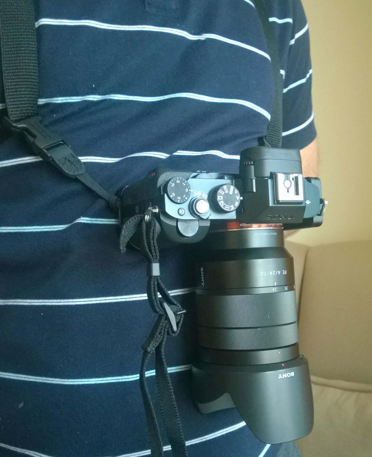 OP/TECH USA Bino/Cam Harness with Quick Release - Dual Camera Harness & Shoulder Strap - Made in USA customer photo 1