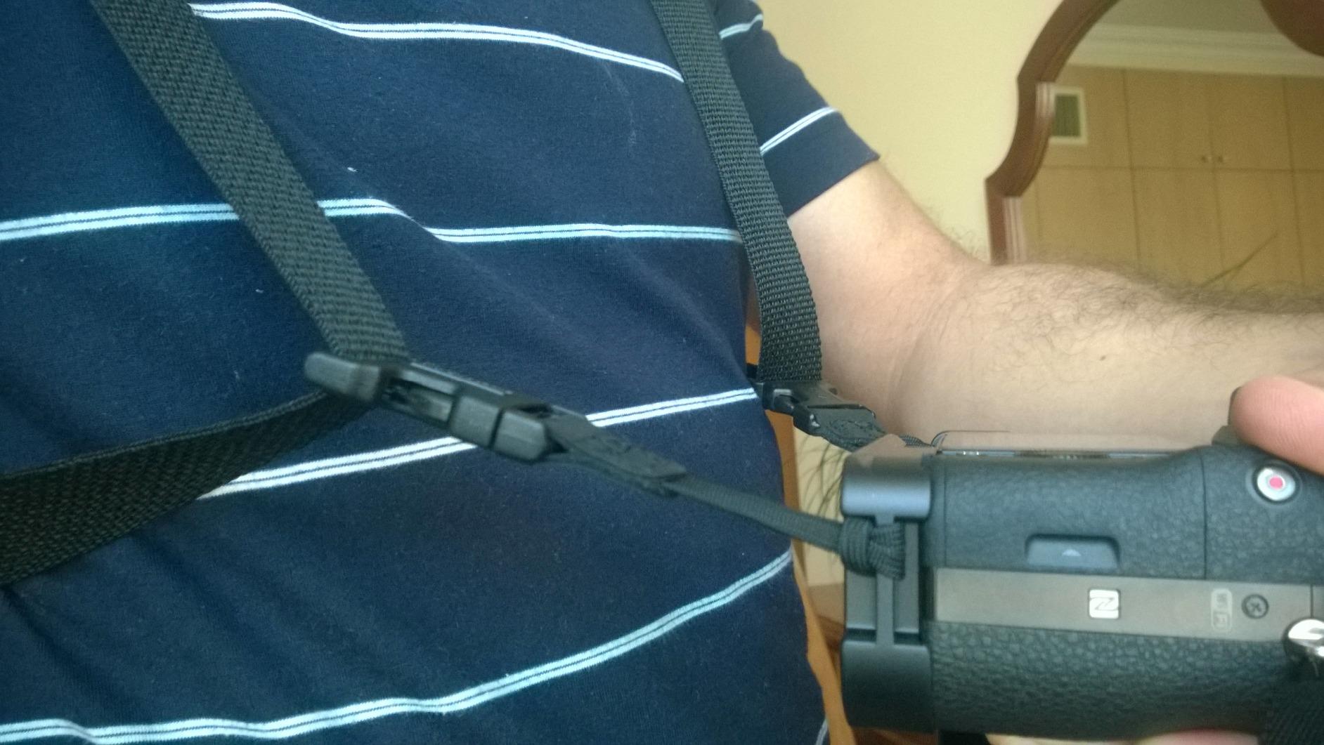 OP/TECH USA Bino/Cam Harness with Quick Release - Dual Camera Harness & Shoulder Strap - Made in USA customer photo 2