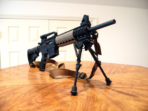 Harris Engineering 1A2-BRM Series 1A2 Bipod Hinged Base 6-9