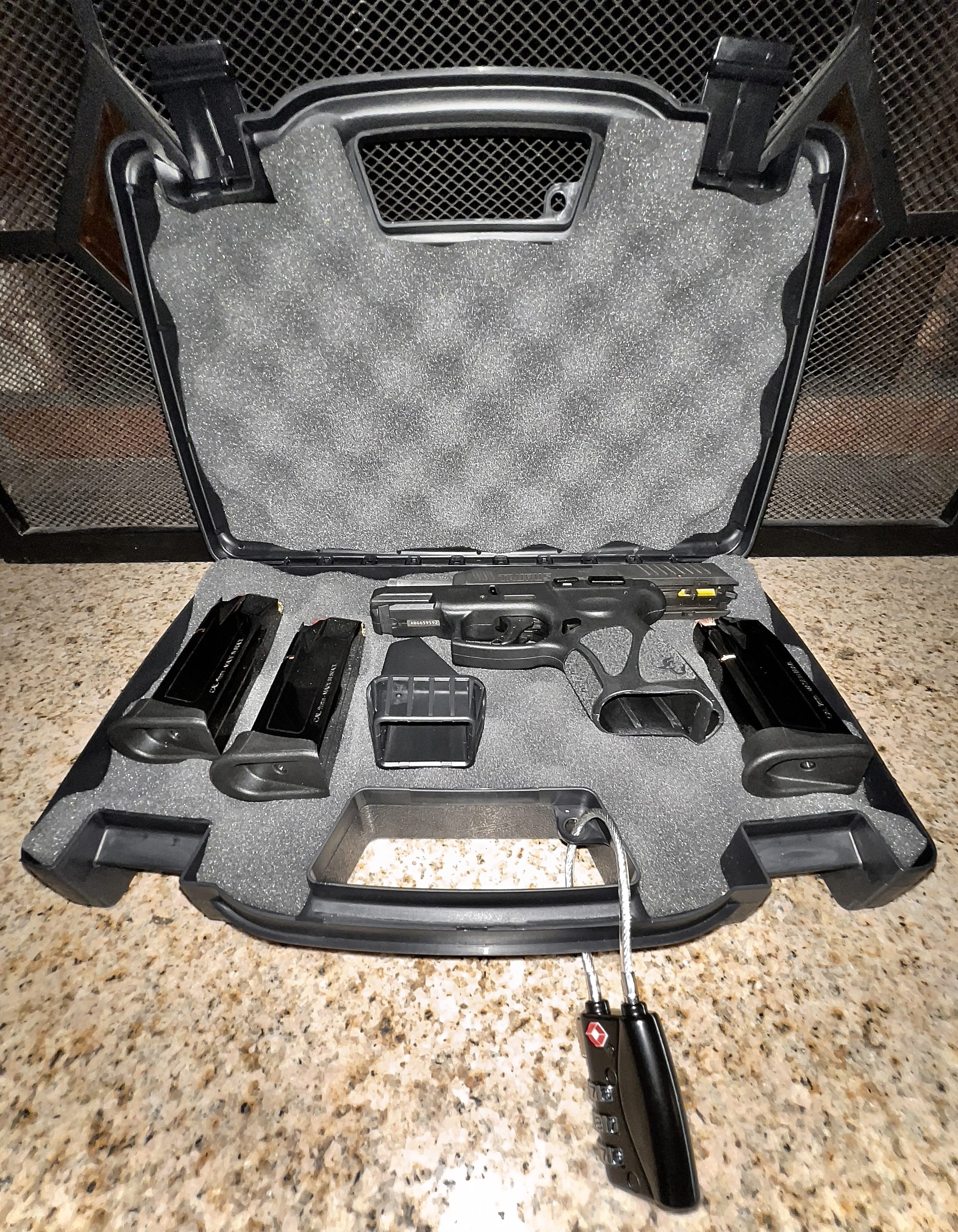 Plano Protector Series Single Pistol Case, Small, Black, Hunting Gun Case with Padlock Tabs and Foam Padding, Hard Plastic Pistol Case customer photo 1