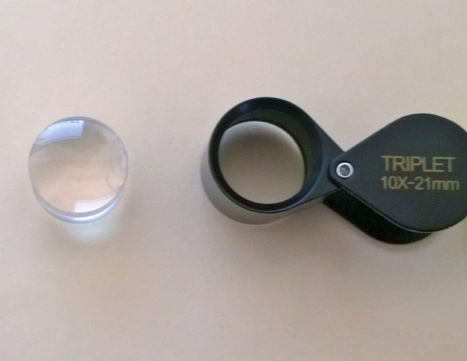 Ade Advanced Optics 10x21TB-A Triplet Professional Jewelers Loupe for Jewelry, Coins, Gemstones, Diamond Inspection customer photo 1