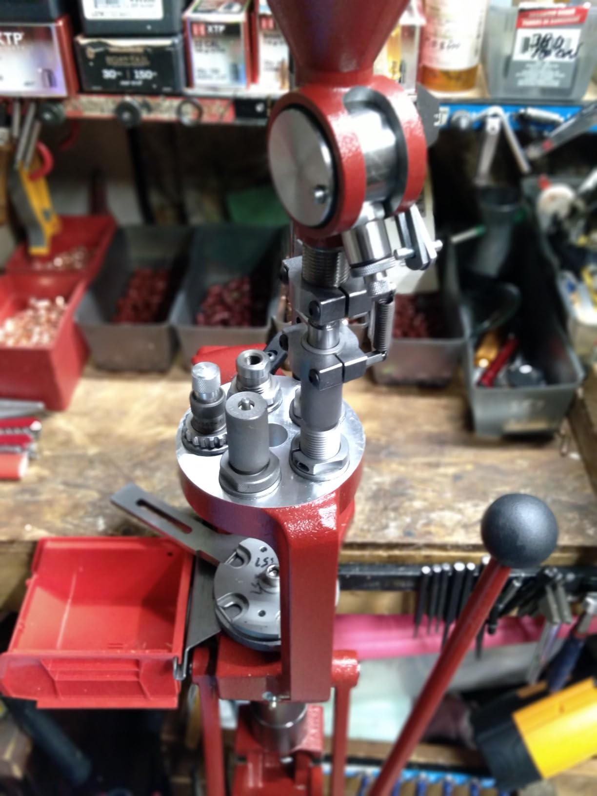 Hornady Lock-N-Load AP Press Loader - Ammunition Reloading Press with Quick Change Lock-N-Load Bushing System, EZ-JECT System and Powder Measure customer photo 1