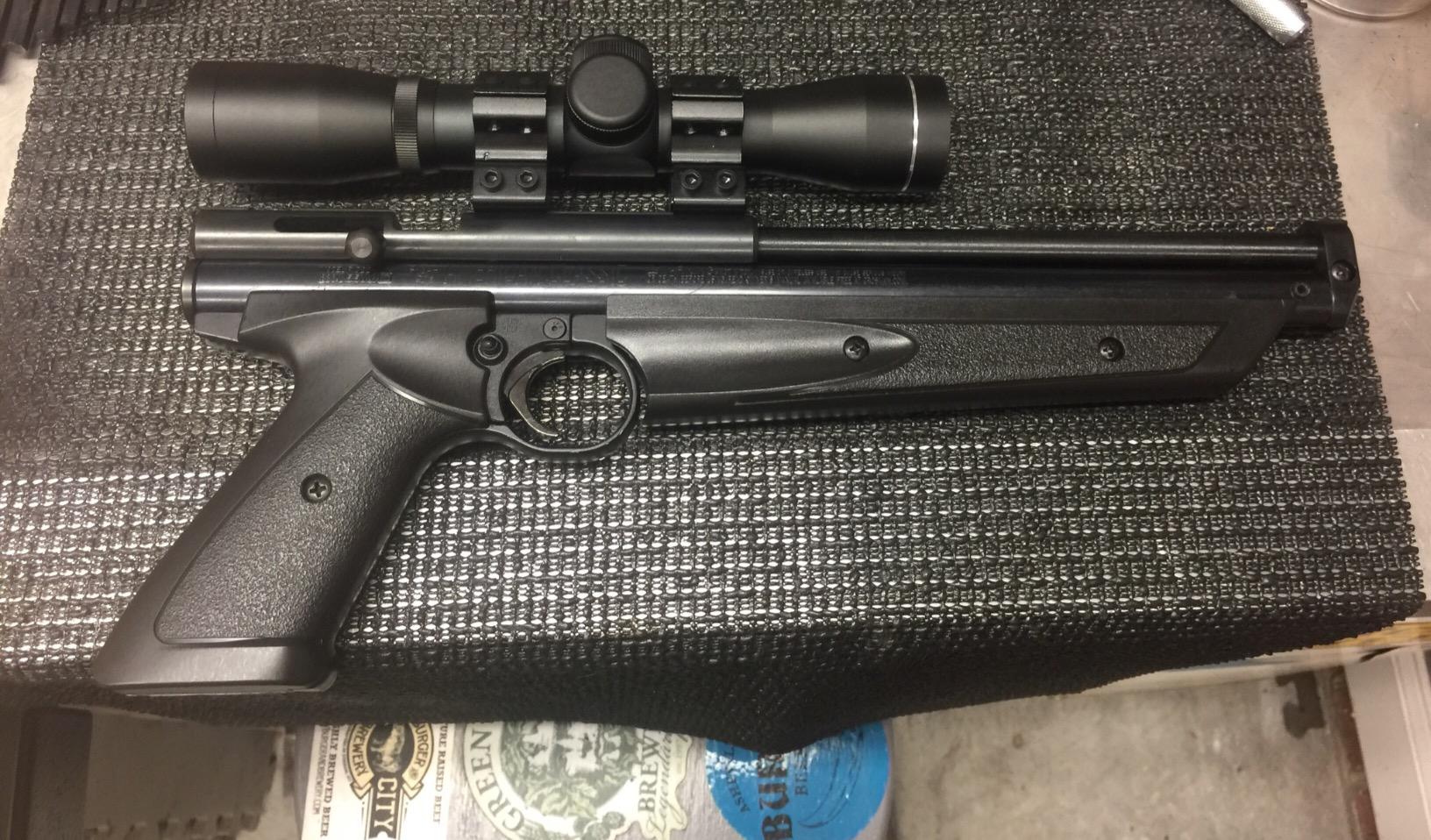 NcStar 2.5X30 Pistol Scope/Blue Lens/Ring (SPB2530B) customer photo 1