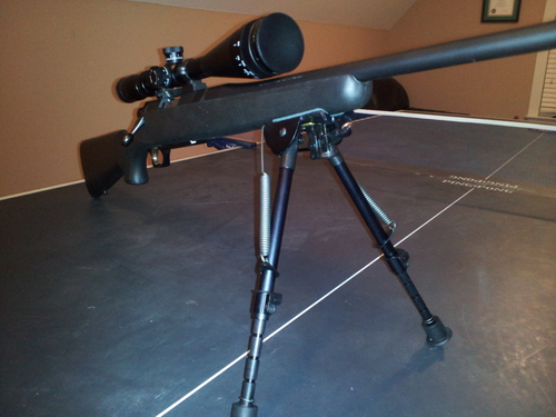 Harris Engineering LM-1A2 Solid Base 9-13-Inch Bipod, Black customer photo 1