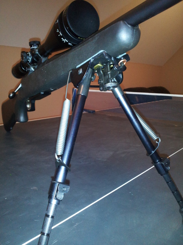 Harris Engineering LM-1A2 Solid Base 9-13-Inch Bipod, Black customer photo 2