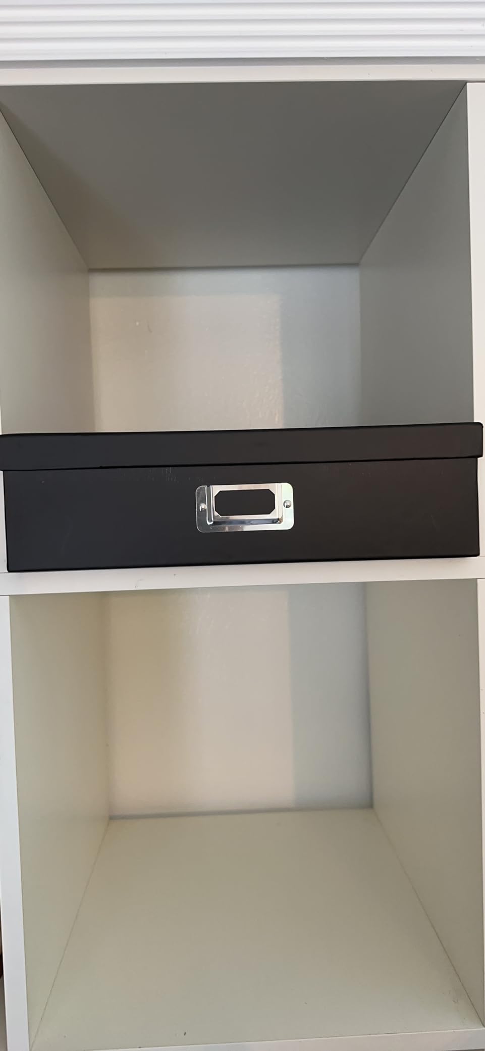 Pioneer Jumbo Scrapbook Storage Box, Black, 14.75 Inch x 13 Inch x 3.75 Inch customer photo 2