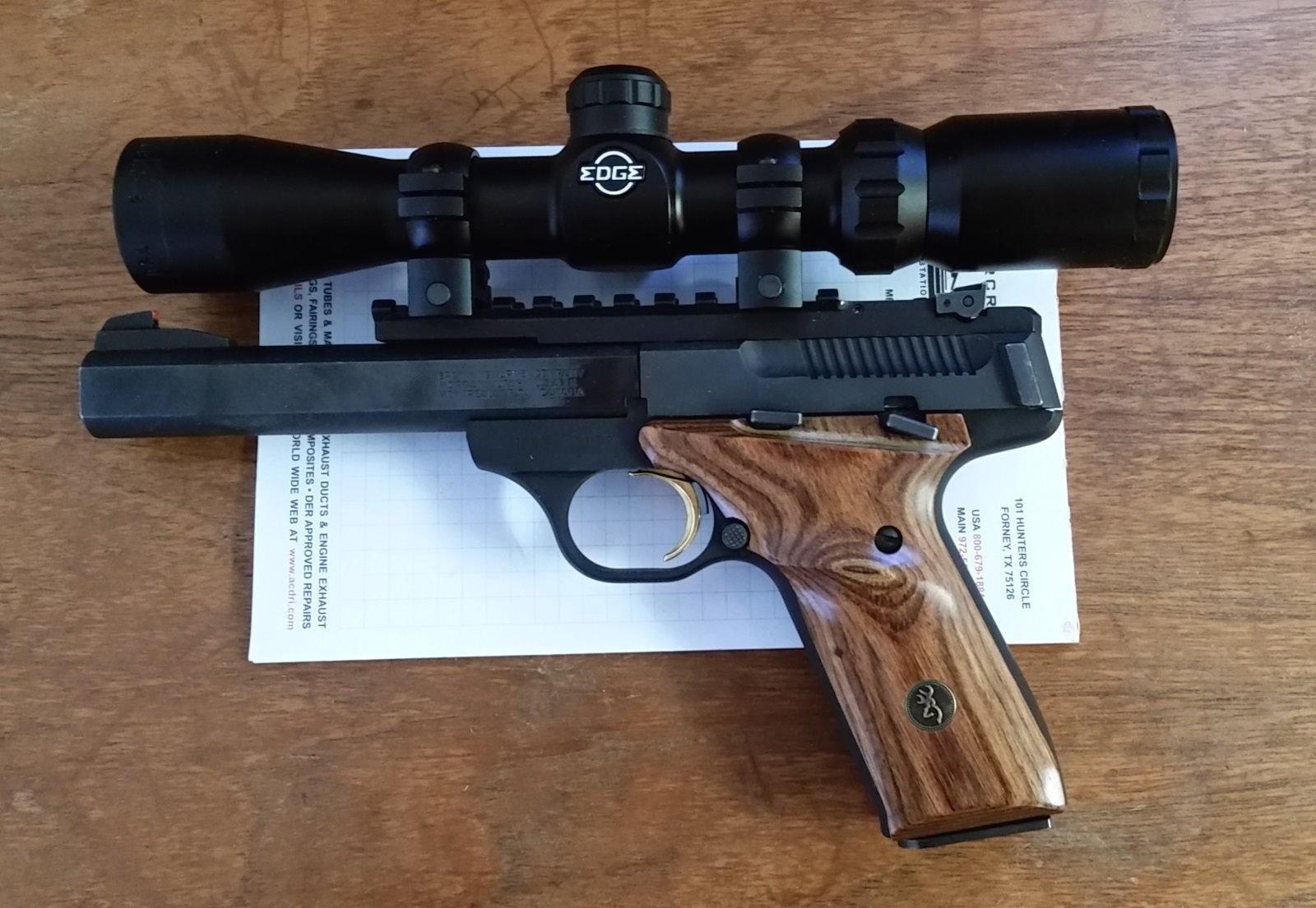 BSA Optics Edge Pistol/Scout Scope 2-7x32mm 30/30 Duplex Reticle, Black Matte customer photo 2