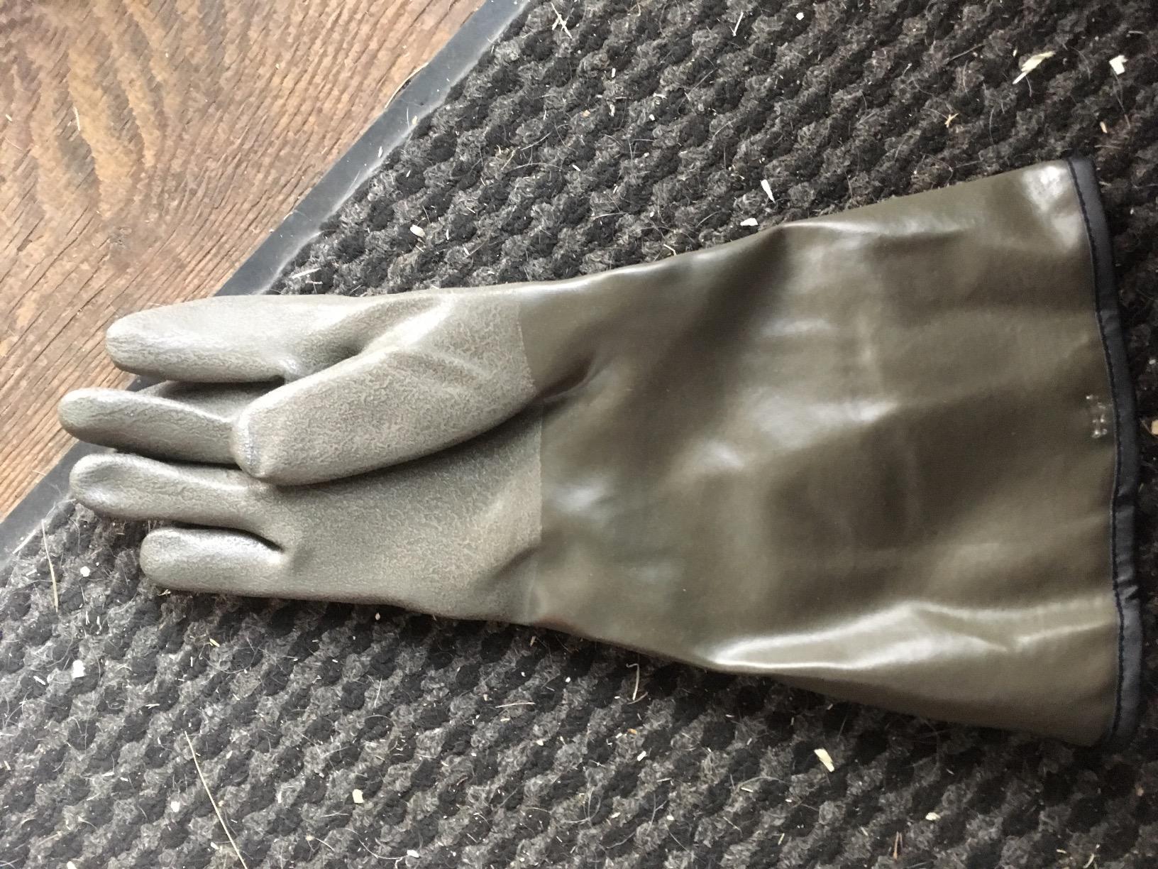 Extreme Cold Weather PVC Coated Thinsulate Lined Decoy Hunting Gloves customer photo 1