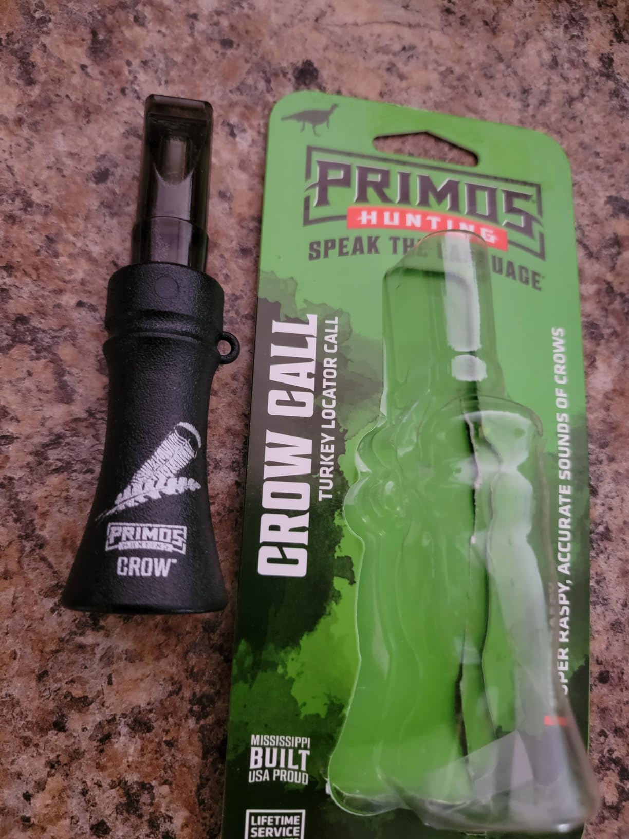 PRIMOS Hunting Crow Call | Super Raspy, Excellent Turkey Locator, Great for Calling Crows customer photo 2