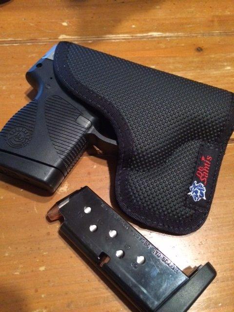 DeSantis Nemesis - Gun Pocket Holsters for Concealed Carry, Concealed Pocket Holster for Pistols, Revolvers, Soft, Designed for Comfort & Discreet Carry, Ambidextrous customer photo 1