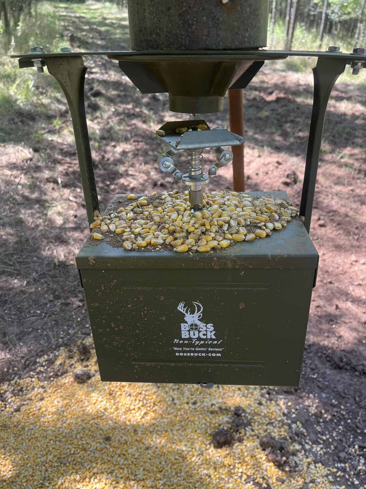 BOSS BUCK 12V Auto Large Feed Kit | Hunting Versatile Automatic Durable Steel Control Box with Digital Timer & Motor for Deer Game Feeder customer photo 1