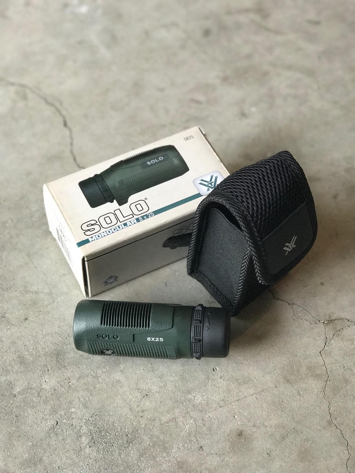 Vortex Optics Solo Monocular 8x25 | Adjustable Eyecup, Multi-Coated Lenses, Rubber Armor, Fogproof, Waterproof - Unlimited, Unconditional Warranty customer photo 1