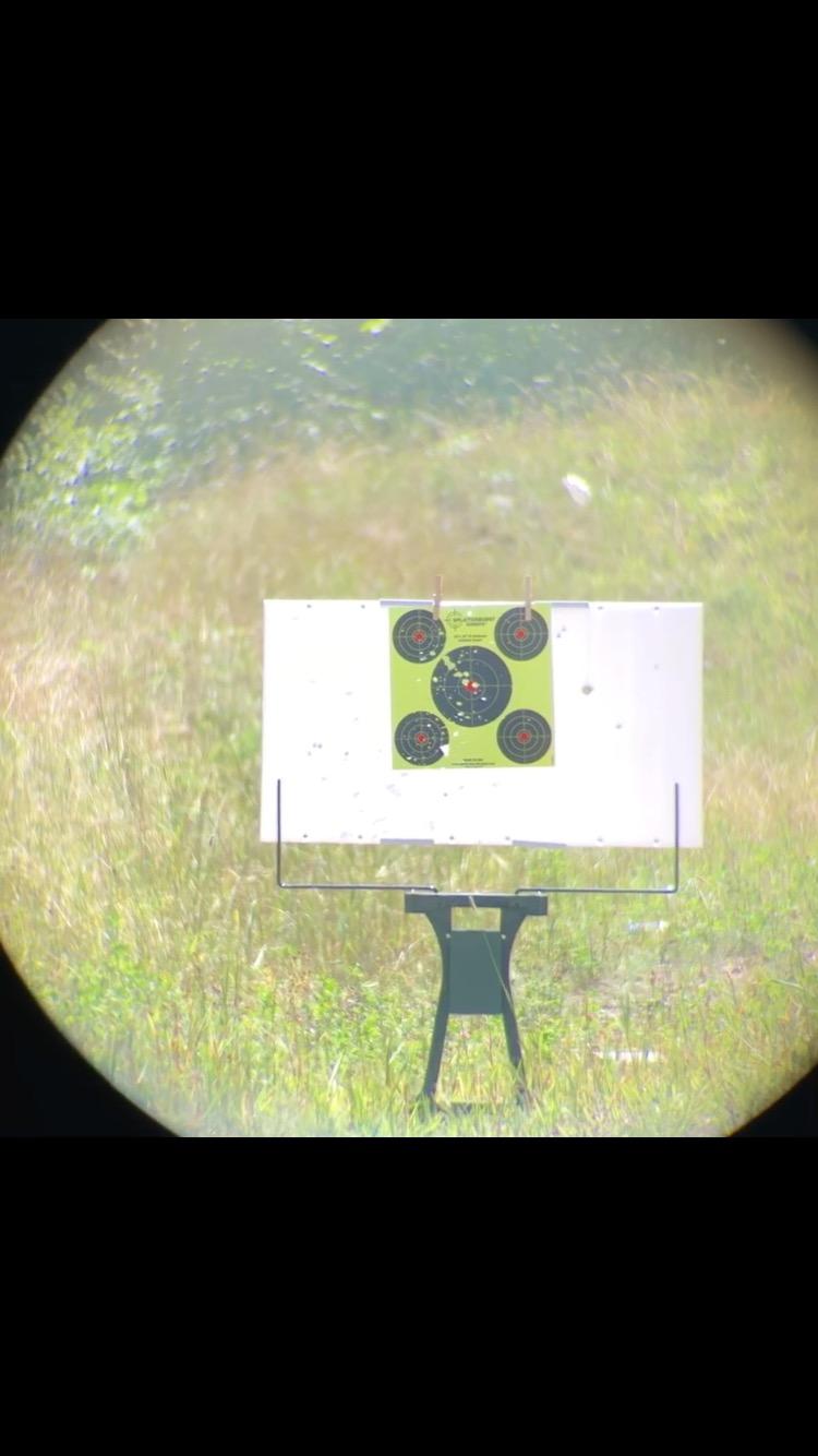Caldwell Ultimate Target Stand with Compact Design for Shooting, Sighting in and Range Practice with Replacement Backers (Sold Separately) customer photo 2
