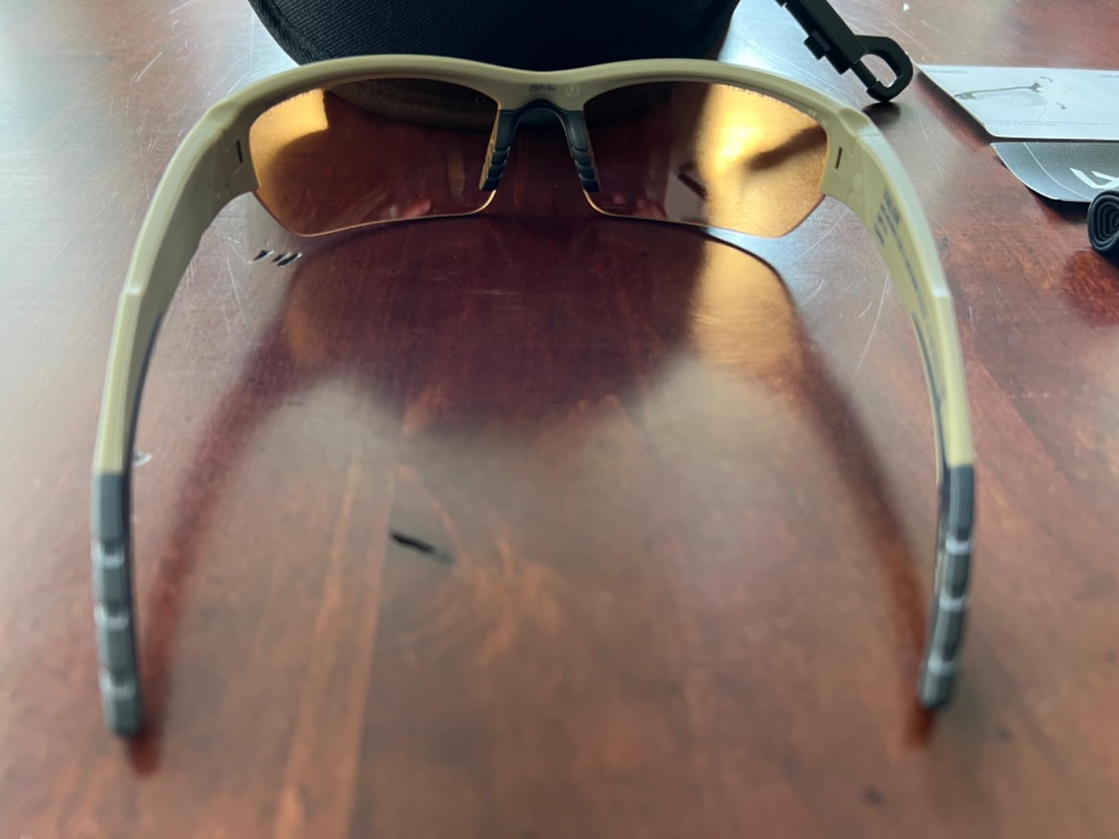 Wiley X WX Valor Tactical Sunglasses, Safety Glasses UV Eye Protection customer photo 2