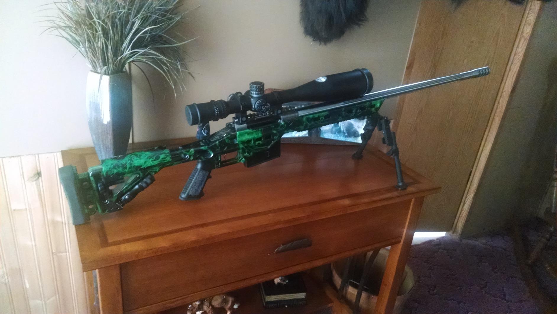 Nightforce NXS 8-32x56mm F2 Long Range Precision Riflescope | Second Focal Plane, 1/4 MOA, ZeroStop, Adjustable Parallax, Illuminated Reticle customer photo 2