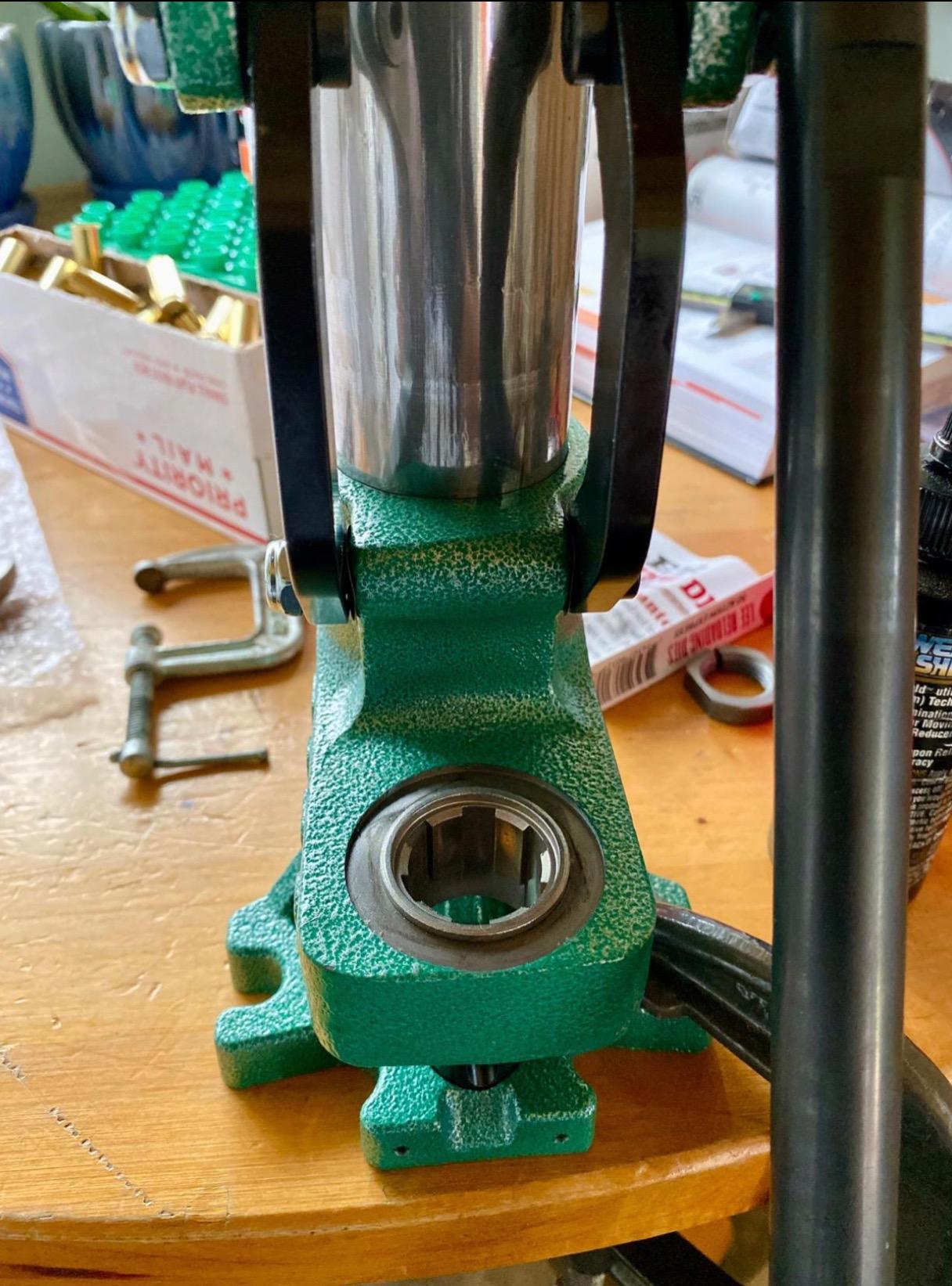 RCBS Summit Single Stage Reloading Press - Cast Iron C Frame - Green customer photo 1