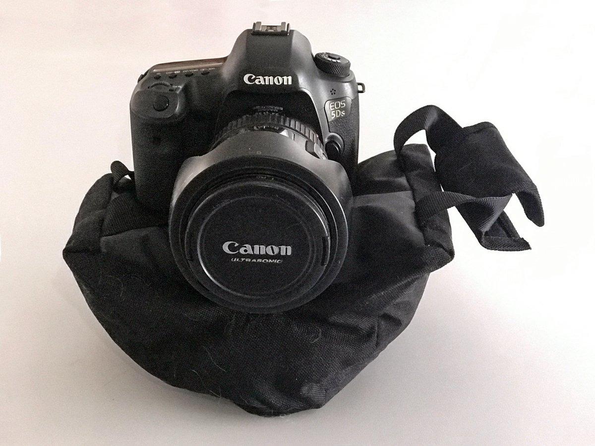 Grizzly Camera Bean Bag (MEDIUM - BLACK), Photography, Video, Camera Support, Camera Sandbag, Birders, Tripod, Spotting Scope Support, Safari & Photo Tours. Bag sold empty. customer photo 2