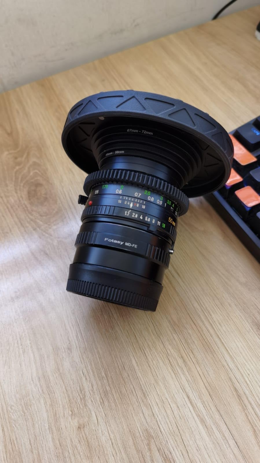 Fotasy Minolta MD MC Rokkor Lens to E Mount Adapter, MD E-Mount, MD to E, Compatible with Sony a7 a7R a7s II III IV a9 a7c Alpha 1 a6600 a6500 a6400 a6300 a6100 a6000 a5100 a5000 a3500 ZV-E10 customer photo 1