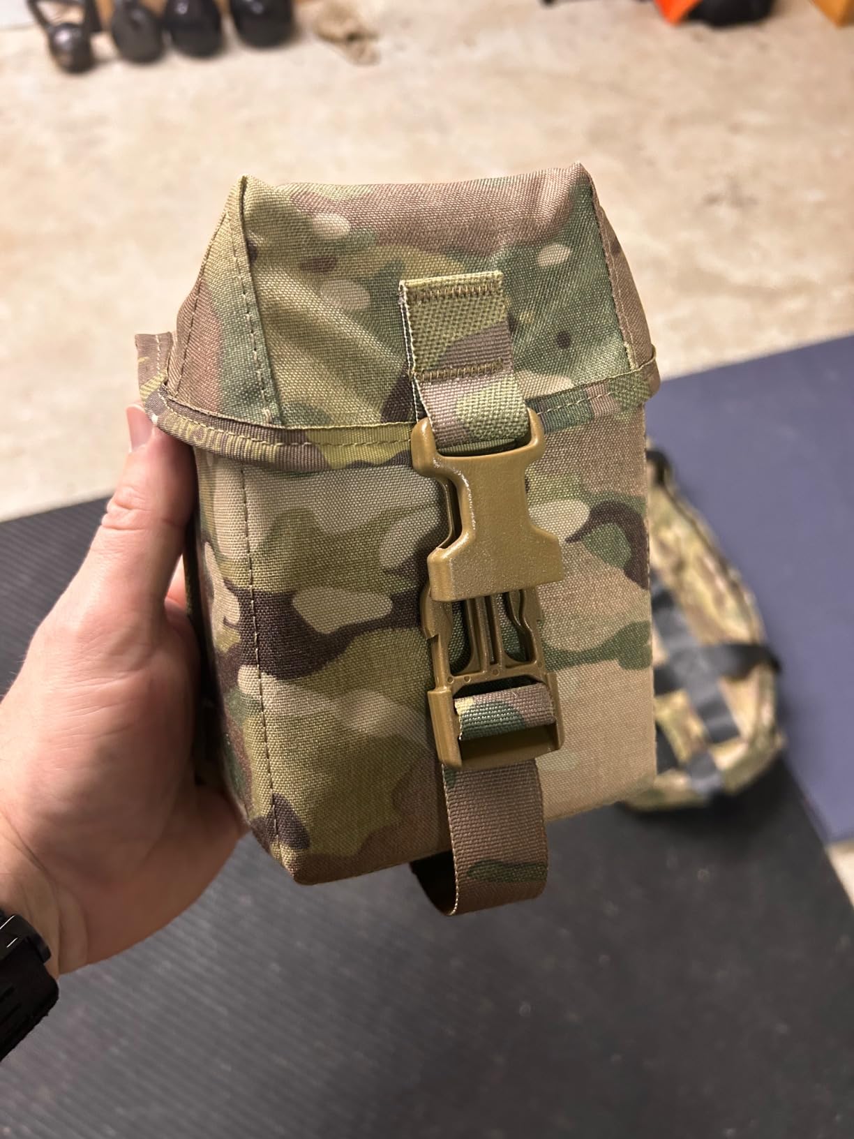Raine-NVG MOLLE Pouch - Padded Case - PVS31 - PVS14 - PVS15 customer photo 1