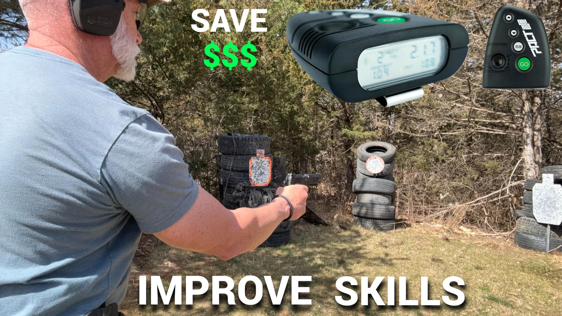 PACT Club Timer III - Shot Timer Guaranteed to Help You Improve customer photo 1