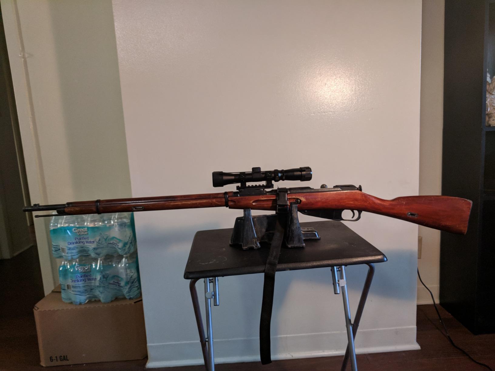 TACFUN Mosin Nagant 2-7x32 Long Eye Relief Scope + M44 M91 30 Scout Mount Package customer photo 1