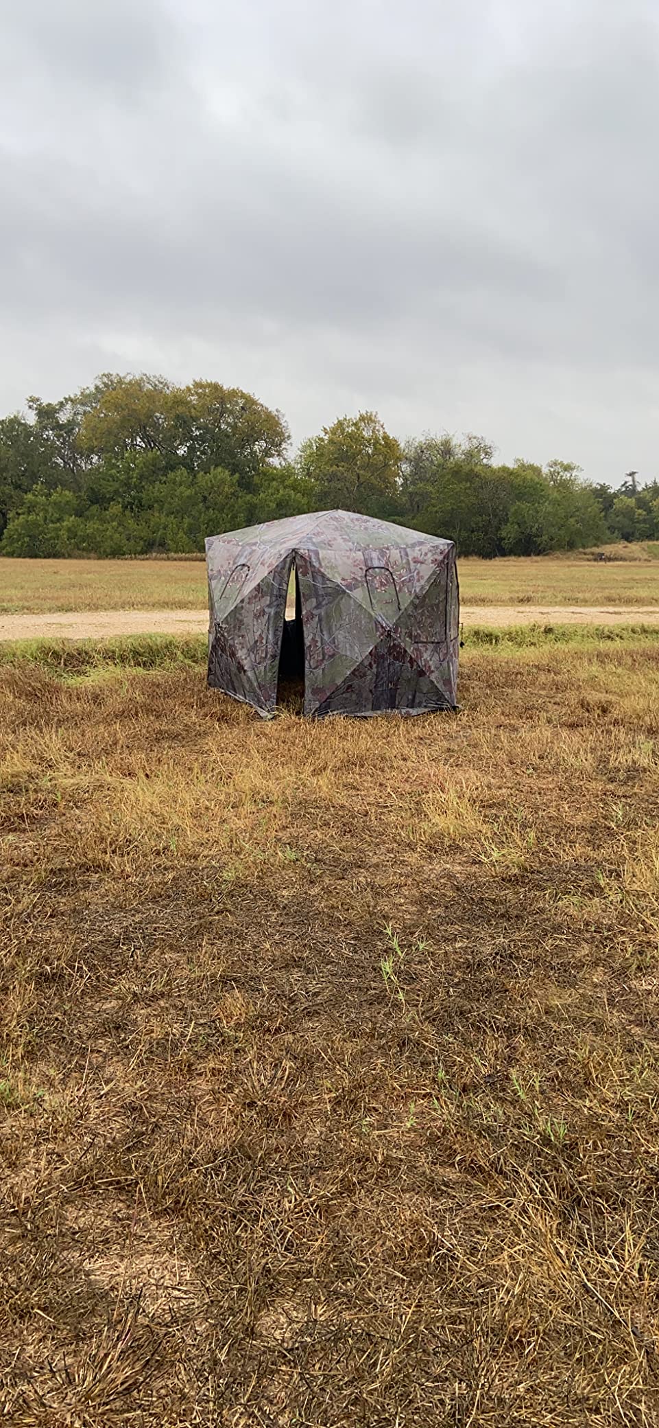 Barronett Blinds Pentagon, Portable Hunting Blind, 5-Sided Hub Blind, Huge Interior, Low Profile Windows, 4-Person, 72 x 96 x 96 customer photo 1