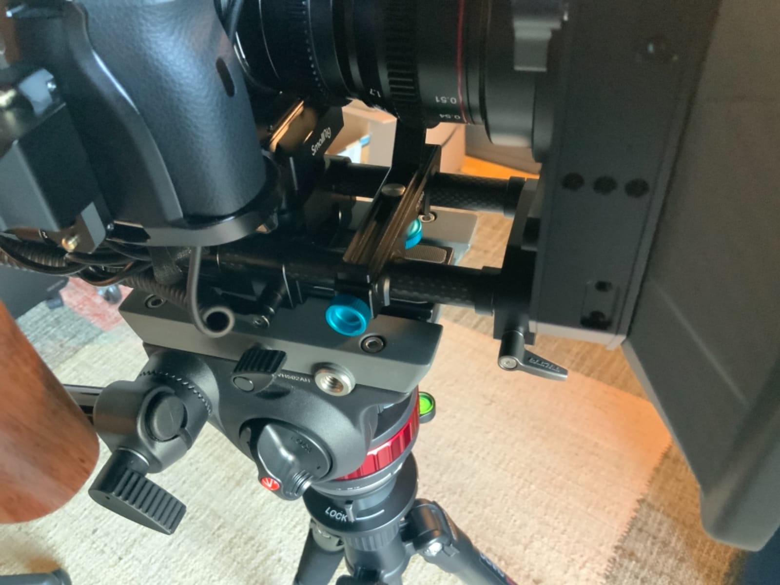 Fotga DP500III Follow Focus Puller w/A/B Stop, 15mm Quick Release Rod Clamp for Canon Nikon Sony Blackmagic DSLR Cinema Camera Video Mirrorless Camera Cine Lens Film Movie Video Making No Backlash customer photo 1