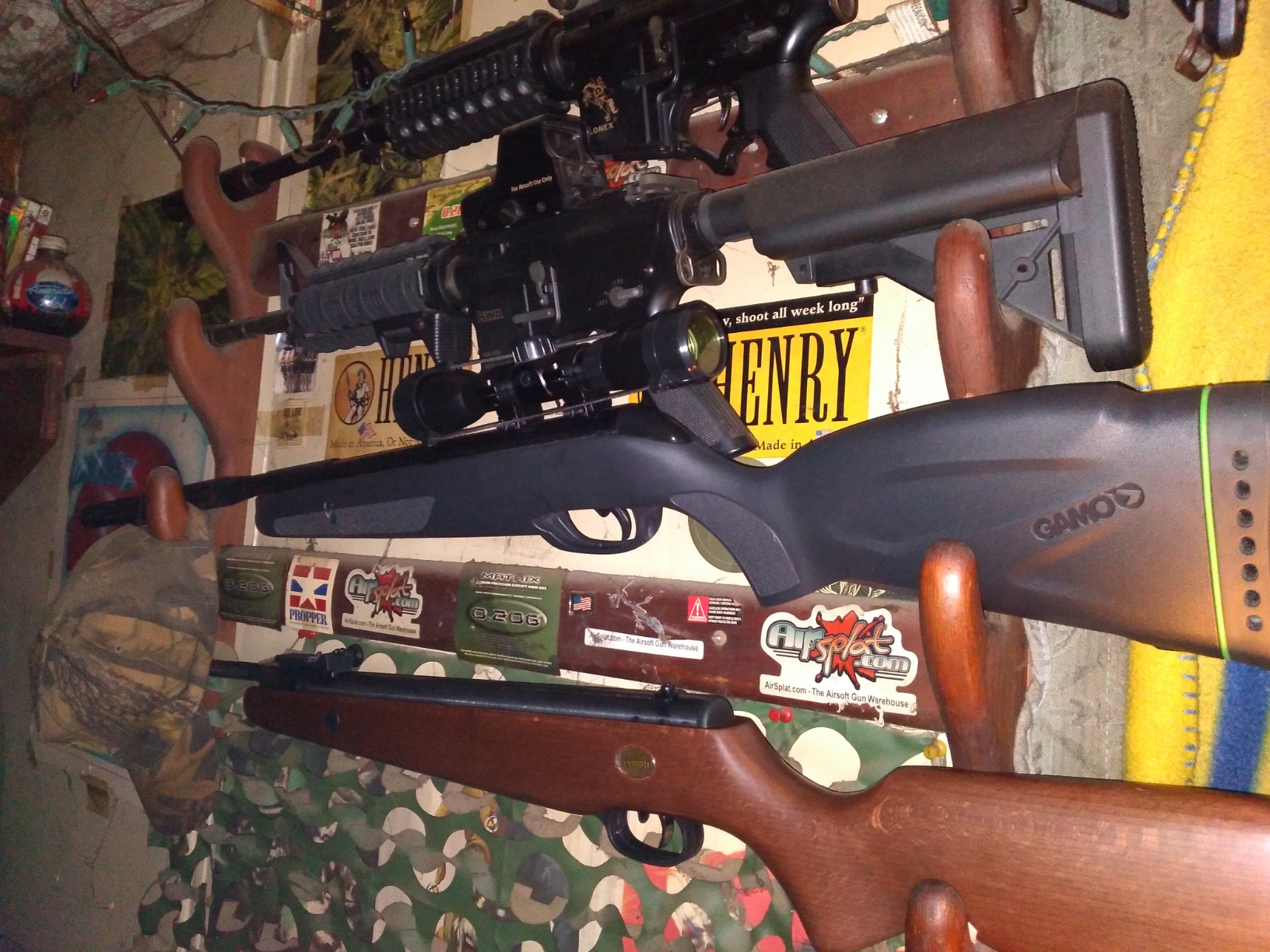 Gamo Wildcat Whisper .177 Caliber Break Barrel Pellet Air Rifle - IGT Gas Piston | Gas Piston Replaces Old Buzz Springs - Built-In Barrel Muffler Quiets Shots - Easy Break-Barrel Cocking customer photo 1