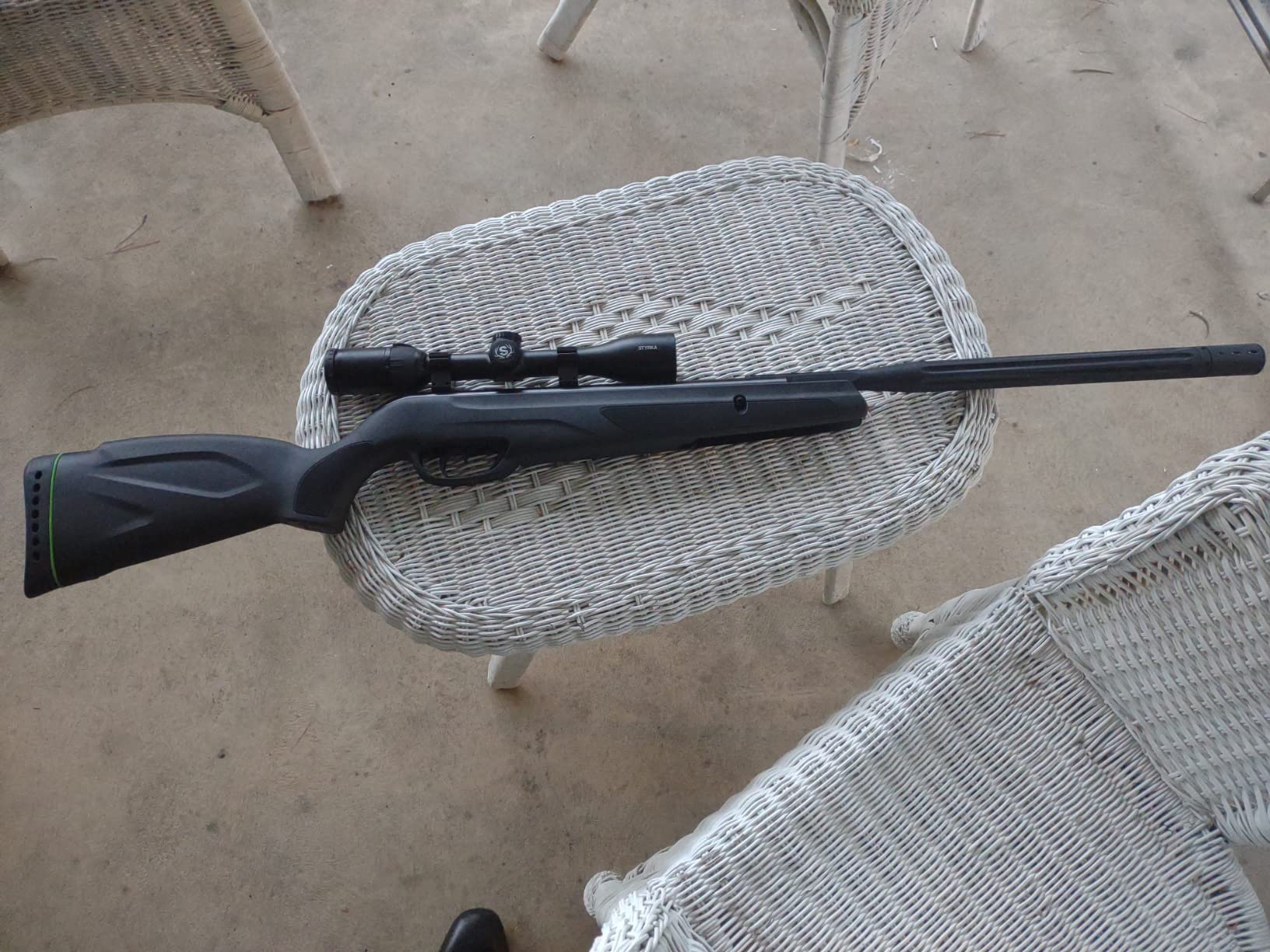 Gamo Wildcat Whisper .177 Caliber Break Barrel Pellet Air Rifle - IGT Gas Piston | Gas Piston Replaces Old Buzz Springs - Built-In Barrel Muffler Quiets Shots - Easy Break-Barrel Cocking customer photo 2