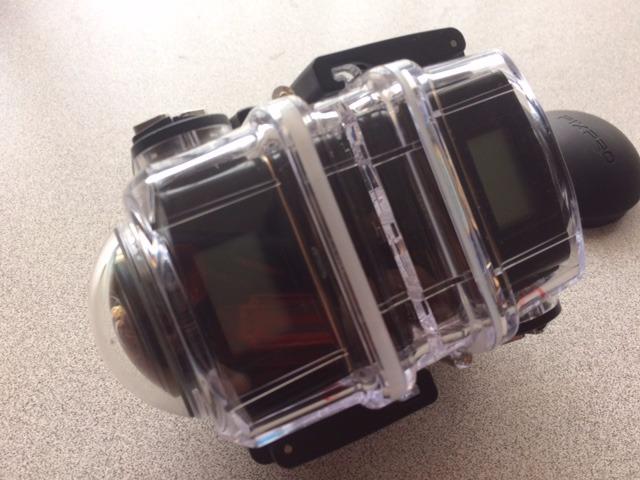 KODAK PIXPRO SP360 4K Dual Pro Waterproof Housing, 30m Case, Black | Holds Two SP360 4K Cameras, 360 Spherical VR, Diving and Snorkeling, All Modes Supported, OEM Engineered customer photo 2