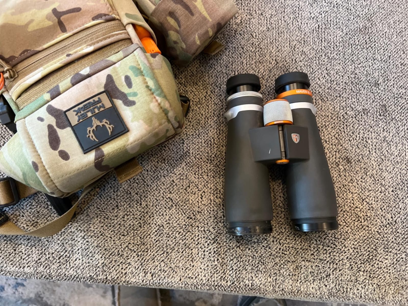 Maven B2 45 mm ED Binocular (11X45, Gray/Orange) customer photo 2