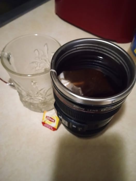 STRATA CUPS Camera Lens Coffee Mug - 13.5oz | Gift for Him, Dad Gifts, Photography, Camera Accessories, Novelty Gifts customer photo 1