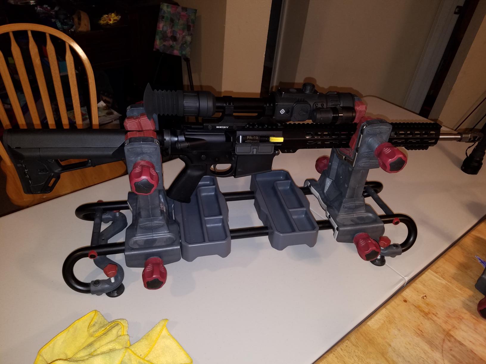 Tipton Ultra Gun Vise with Heavy-Duty, Customizable Design and Non-Marring Material for Cleaning, Gunsmithing and Maintenance customer photo 1
