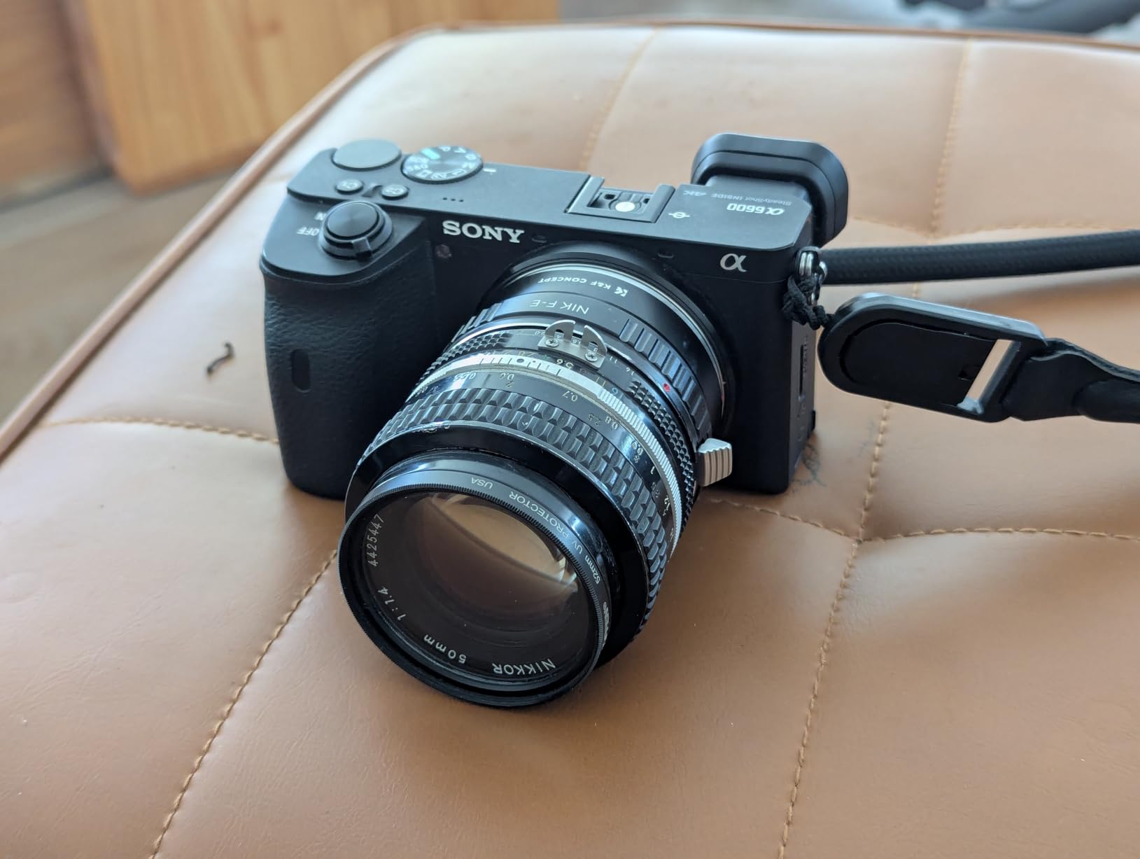 K&F Concept Lens Mount Adapter Compatible with Nikon G AF-S F AIS AI Nikkor F Mount G-Type D/SLR Lens to Sony Alpha E-Mount NEX Camera customer photo 2
