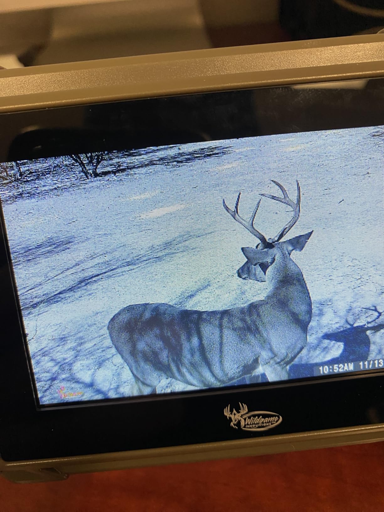 WILDGAME INNOVATIONS Trail Pad Swipe VU60 SD Card Viewer for Hunting & Wildlife Observation, Compact Water-Resistant Memory Card Reader with 4.3