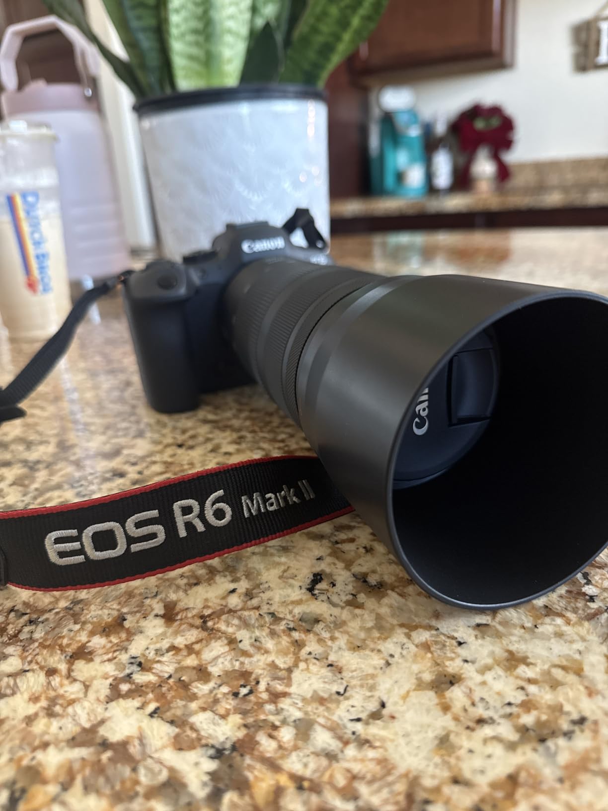 ET-74B Lens Hood Shade for Canon RF 100-400mm & EF 70-300mm f/4-5.6 is II | Reversible Lens Protector Shade, for Canon RF 100-400 F5.6-8 is, Compatible with 67mm Filters & Lens Caps, No Vignetting customer photo 1