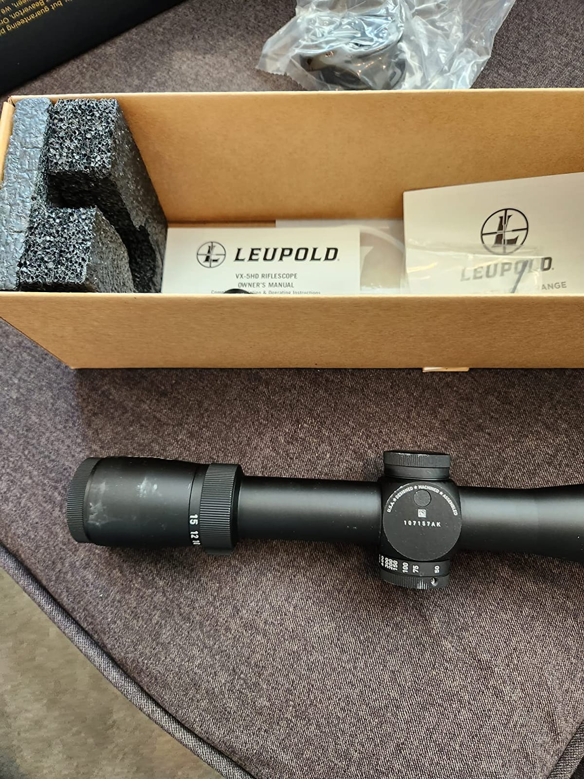 Leupold VX-5HD 3-15x44mm Side Focus Riflescope customer photo 1