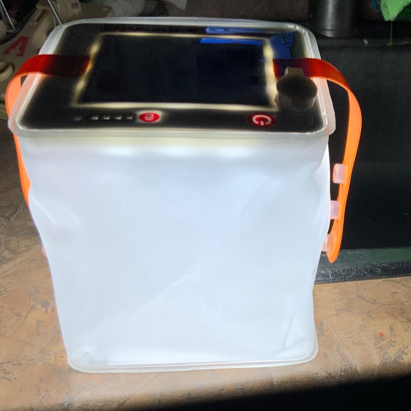 LuminAID Nova Inflatable Solar LED Lantern for Camping, Hiking & Travel - 75 Lumens Waterproof customer photo 2
